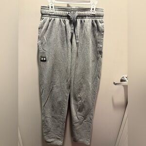 Under Armour Heather Gray Loose Joggers